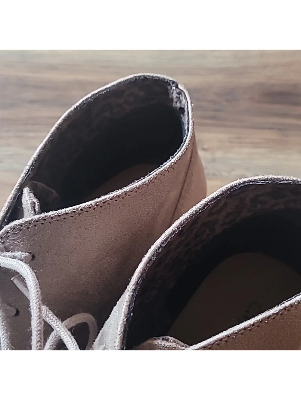 Cityclassified Wedge Ankle Booties, Size 10, Tan Suede, Boutique